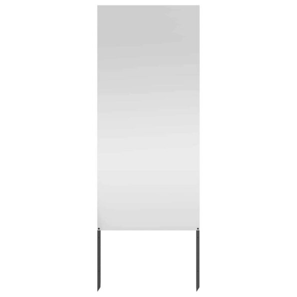 vidaXL Záhradná clona na súkromie Rezací Strieborná 50 x 140 cm – Obrázok 2