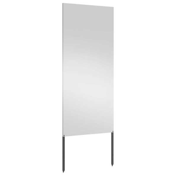 vidaXL Záhradná clona na súkromie Rezací Strieborná 50 x 140 cm – Obrázok 8