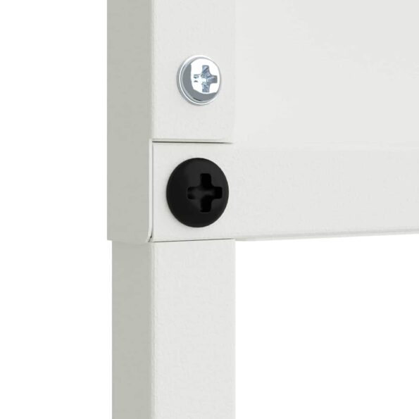 vidaXL Záhradný dekoratívny panel Biela 50 x 140 cm – Obrázok 4