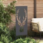 vidaXL Záhradná clona na súkromie Antracit 50 x 140 cm – Obrázok 3