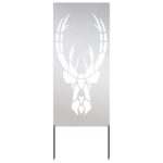 vidaXL Záhradná clona na súkromie Strieborná 50 x 140 cm – Obrázok 2