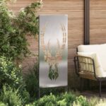 vidaXL Záhradná clona na súkromie Strieborná 50 x 140 cm – Obrázok 3