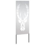 vidaXL Záhradná clona na súkromie Strieborná 50 x 140 cm – Obrázok 4
