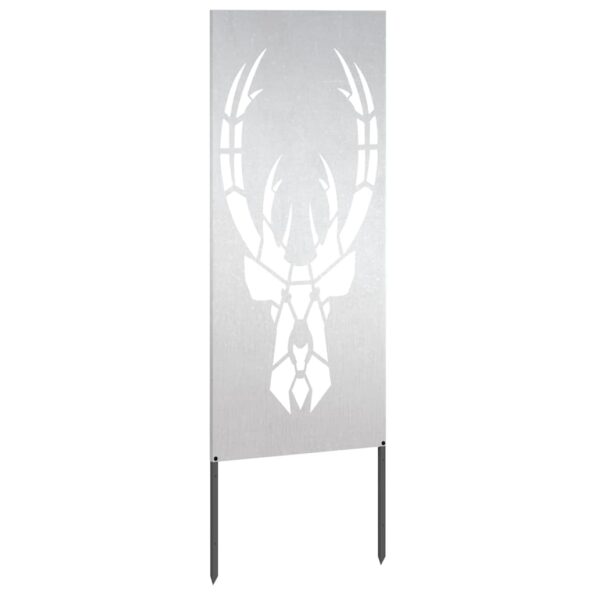 vidaXL Záhradná clona na súkromie Strieborná 50 x 140 cm – Obrázok 4