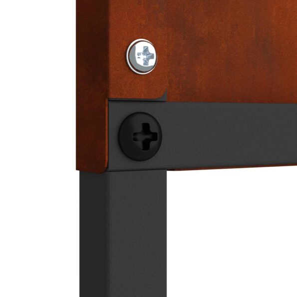 vidaXL Záhradný dekoratívny panel Hrdzavý 50 x 140 cm Zinkovaná oceľ – Obrázok 10