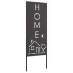 vidaXL Záhradná clona na súkromie Rezací Čierna 50 x 140 cm – Obrázok 4