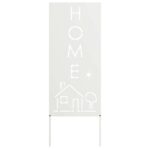 vidaXL Záhradná clona na súkromie Rezací Biela 50 x 140 cm – Obrázok 2