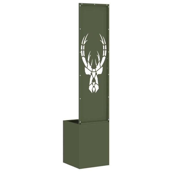 vidaXL Záhradná clona na súkromie Olivovo zelená 32 x 140 cm – Obrázok 7