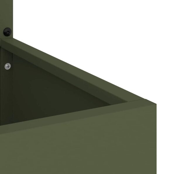 vidaXL Záhradná clona na súkromie Olivovo zelená 32 x 140 cm – Obrázok 8