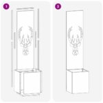 vidaXL Záhradná clona na súkromie Olivovo zelená 32 x 140 cm – Obrázok 9