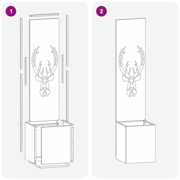 vidaXL Záhradná clona na súkromie Olivovo zelená 32 x 140 cm – Obrázok 9