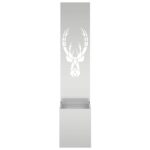 vidaXL Záhradná clona na súkromie Strieborná 32 x 140 cm – Obrázok 5