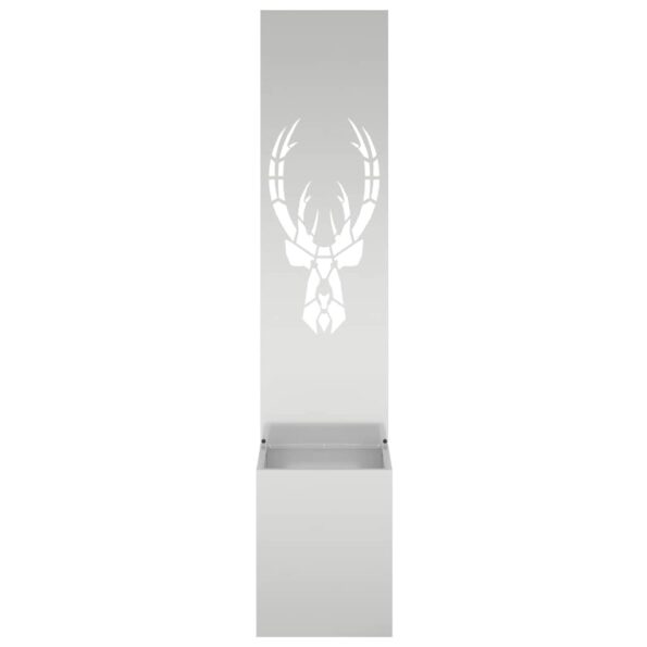 vidaXL Záhradná clona na súkromie Strieborná 32 x 140 cm – Obrázok 5