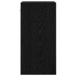 vidaXL Závesná skrinka s poličkou Riga Čierny dub 30 x 29,5 x 60 cm – Obrázok 6