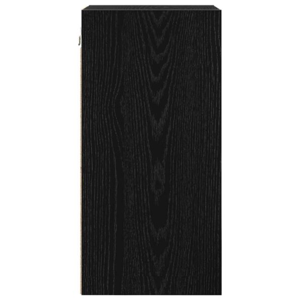 vidaXL Závesná skrinka s poličkou Riga Čierny dub 30 x 29,5 x 60 cm – Obrázok 6