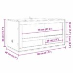 vidaXL Terárium Hnedá 80 x 40 x 40 cm OSB – Obrázok 13