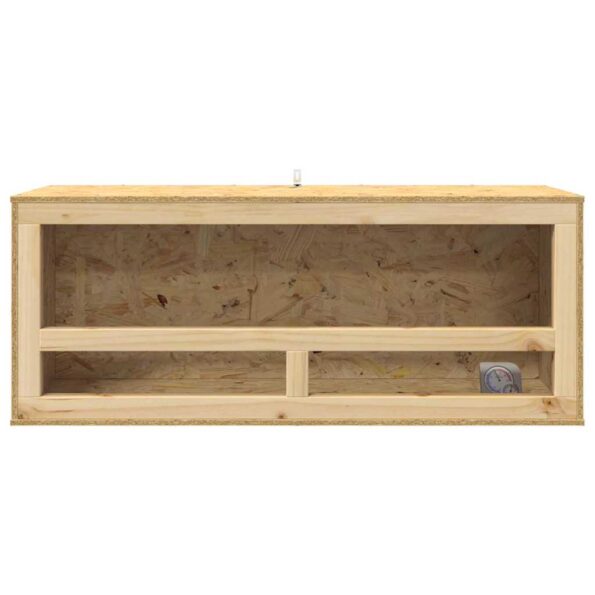 vidaXL Terárium Hnedá 100 x 40 x 40 cm OSB – Obrázok 6