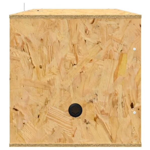 vidaXL Terárium Hnedá 100 x 40 x 40 cm OSB – Obrázok 7