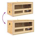 vidaXL Terárium Hnedá 60 x 30 x 30 cm OSB – Obrázok 11