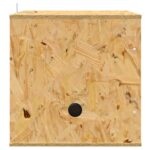 vidaXL Terárium Hnedá 40 x 40 x 40 cm OSB – Obrázok 7