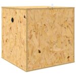 vidaXL Terárium Hnedá 50 x 50 x 50 cm OSB – Obrázok 8