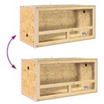 vidaXL Terárium Hnedá 50 x 100 x 50 cm OSB – Obrázok 11