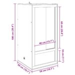 vidaXL Terárium Prírodná 50 x 50 x 100 cm OSB – Obrázok 13