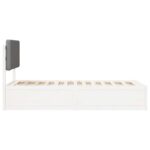 vidaXL Rám postele s čalúneným čelom Svetlosivá 75 x 190 cm – Obrázok 6