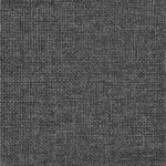 vidaXL Rám postele s čalúneným čelom Tmavo šedá 150 x 200 cm – Obrázok 9