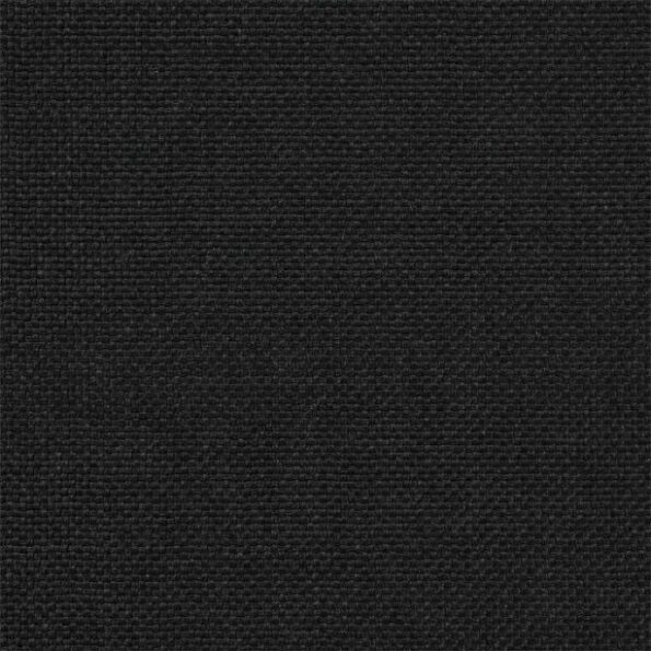 vidaXL Rám postele s čalúneným čelom Čierna 150 x 200 cm – Obrázok 9