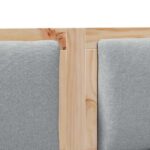 vidaXL Zadné čelo Iný Hnedá 180 cm Borovicový masív – Obrázok 7