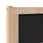 vidaXL Zadné čelo Iný Hnedá 180 cm Borovicový masív – Obrázok 8