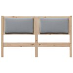 vidaXL Zadné čelo Iný Hnedá 150 cm Borovicový masív – Obrázok 4