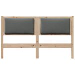 vidaXL Zadné čelo Iný Hnedá 140 cm Borovicový masív – Obrázok 4