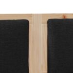 vidaXL Zadné čelo Iný Hnedá 140 cm Borovicový masív – Obrázok 7