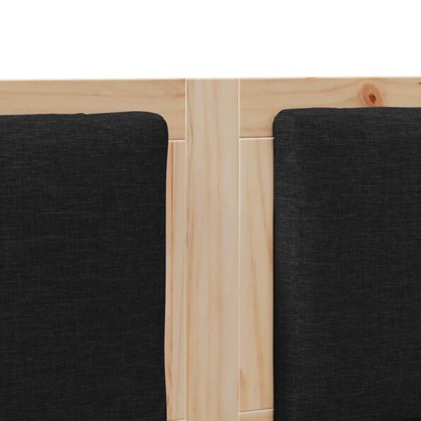 vidaXL Zadné čelo Iný Hnedá 140 cm Borovicový masív – Obrázok 7