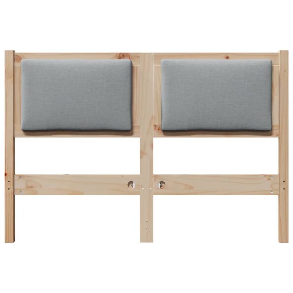 vidaXL Zadné čelo Iný Hnedá 120 cm Borovicový masív – Obrázok 4