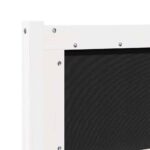 vidaXL Zadné čelo Iný Biela 120 cm Borovicový masív – Obrázok 8