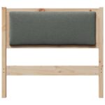 vidaXL Zadné čelo Iný Hnedá 100 cm Borovicový masív – Obrázok 4