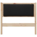 vidaXL Zadné čelo Iný Hnedá 90 cm Borovicový masív – Obrázok 4