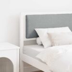 vidaXL Zadné čelo Iný Biela 90 cm Borovicový masív