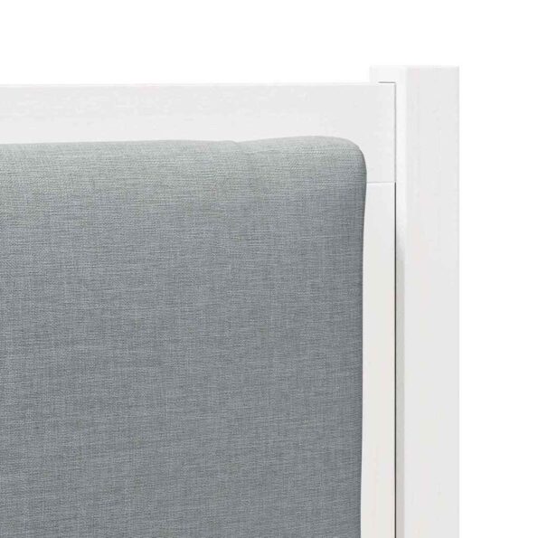 vidaXL Zadné čelo Iný Biela 90 cm Borovicový masív – Obrázok 7