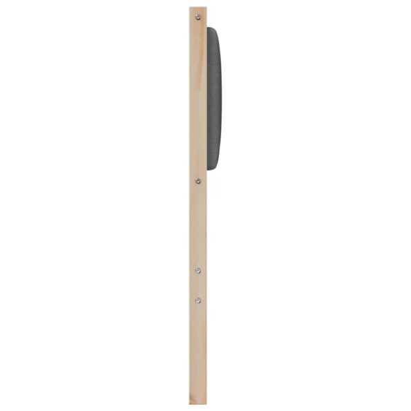vidaXL Zadné čelo Iný Hnedá 80 cm Borovicový masív – Obrázok 5