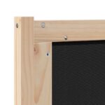 vidaXL Zadné čelo Iný Hnedá 80 cm Borovicový masív – Obrázok 8