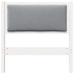 vidaXL Zadné čelo Iný Biela 80 cm Borovicový masív – Obrázok 4