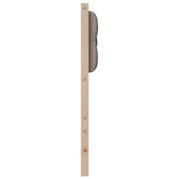 vidaXL Zadné čelo Iný Hnedá a taupe 200 cm Borovicový masív – Obrázok 5