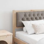 vidaXL Zadné čelo Iný Hnedá a taupe 180 cm Borovicový masív