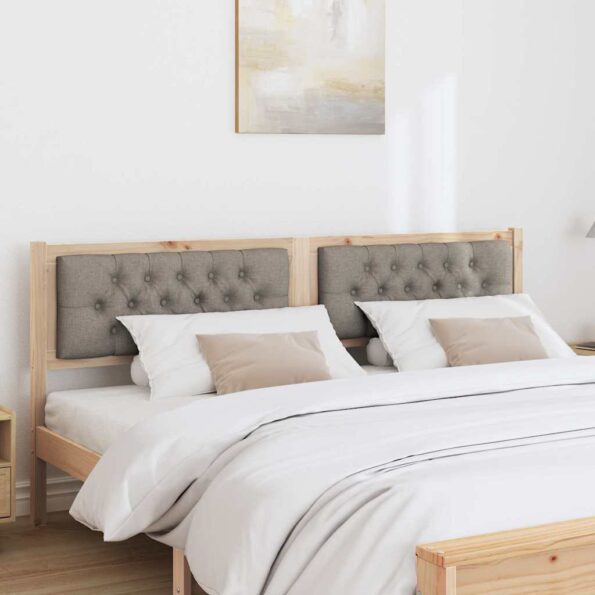 vidaXL Zadné čelo Iný Hnedá a taupe 180 cm Borovicový masív – Obrázok 3
