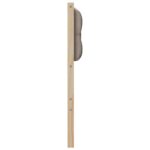 vidaXL Zadné čelo Iný Hnedá a taupe 140 cm Borovicový masív – Obrázok 5