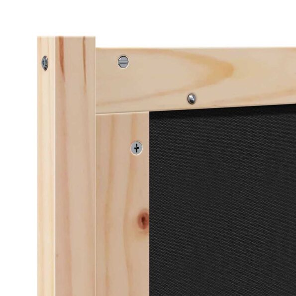 vidaXL Zadné čelo Iný Hnedá a svetlo šedá 120 cm Borovicový masív – Obrázok 8